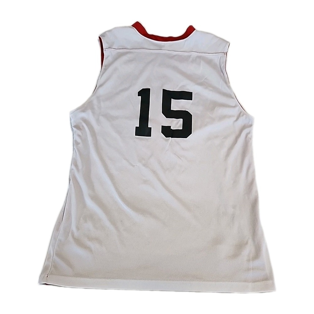 Alleson Athletic‎ NBA Houston Rockets Reversible Red/White #15 Jersey Men's M - Picture 5 of 5
